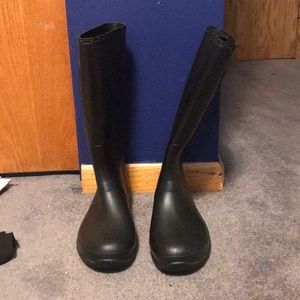 Kamik Black Rain Boots size 9